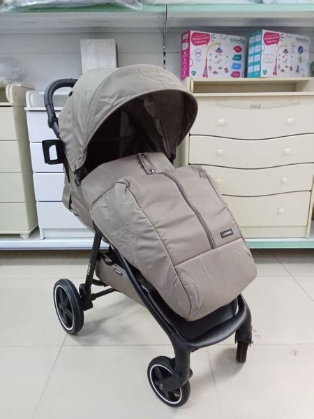 Коляска прогулочная Luxmom 730, коричневый/черная рама - купить с ...