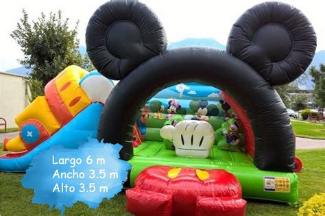 Renta De Inflable De Mickey Mouse En Puebla Y Tlaxcala Alab O