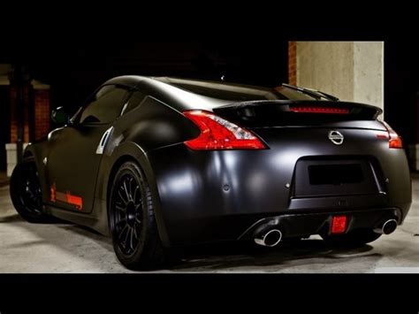 Nissan 370z Modified Black