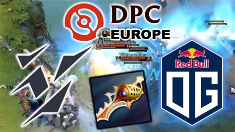 Gg Divine Rapier Og Vs Vikin Gg Dreamleague S Dpc Eu Dota Youtube