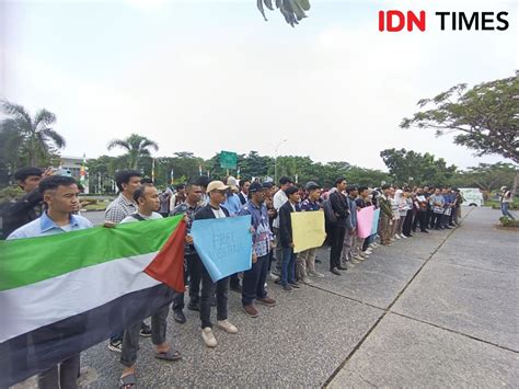 Dukung Palestina ITERA Serukan 5 Poin Pernyataan Sikap Soli