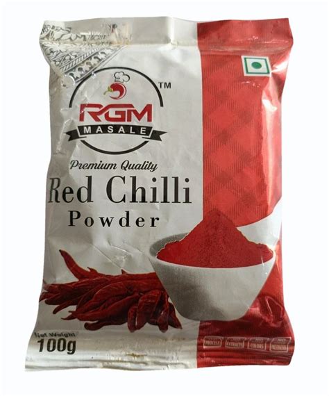 100gm Red Chilli Powder Packets At Rs 24pack In Jaipur Id 2853900794748