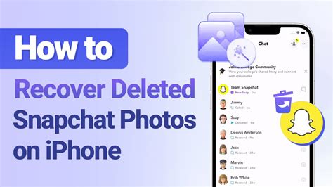 How To Recover Snapchat Photos On Iphone Ios Supported Youtube