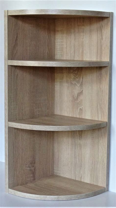 Угловая полка из дуба 96 фото