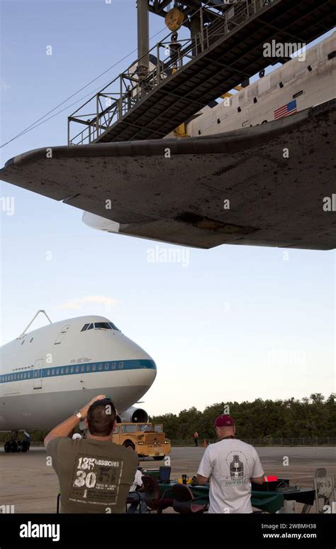 Cape Canaveral Fla At The Shuttle Landing Facility At Nasas