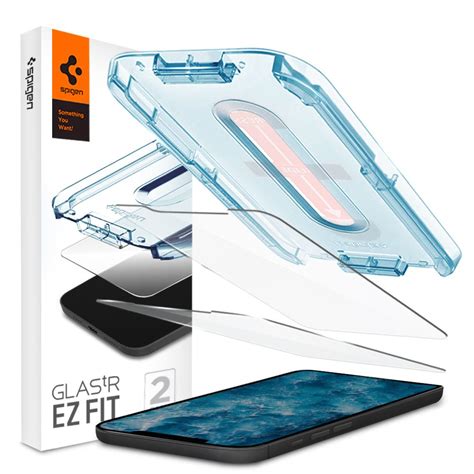 2X ZAŠTITNO STAKLO ZA EKRAN SPIGEN GLAS TR EZ FIT 2 PACK IPHONE 12