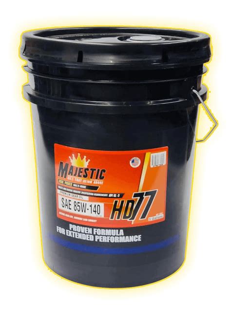 SAE 85W-140 CONVENTIONAL GEAR OIL API GL-5 – Majestic