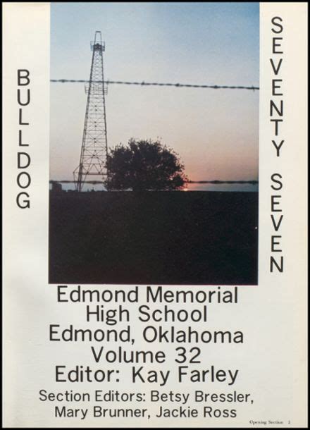 Explore 1977 Edmond-Memorial High School Yearbook, Edmond OK - Classmates