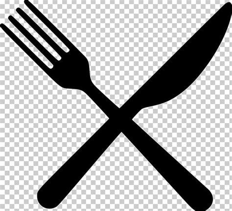 White Fork And Knife Icon