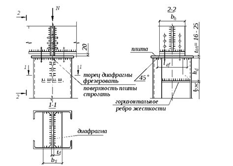 6.3.2. Оголовок сквозной колонны
