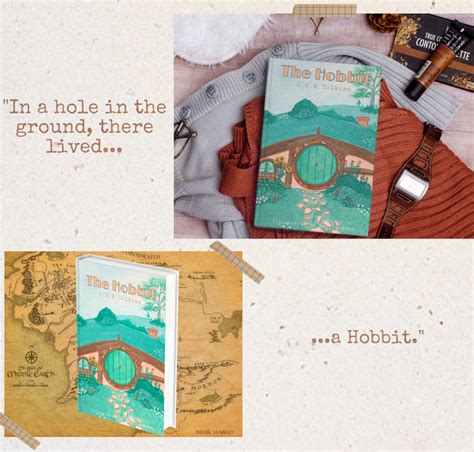 The hobbit ~ book cover design :: Behance