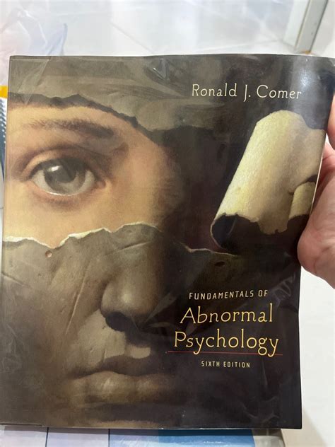 Fundamentals Of Abnormal Psychology By Ronald J Comer Hobbies Toys