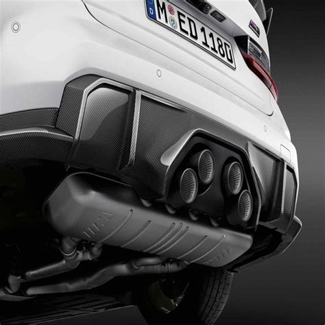 Genuine Bmw 51 19 5 A19 8b5 G8x M3 M4 M Performance Exhaust Carbon Fiber Rear Diffusor Free