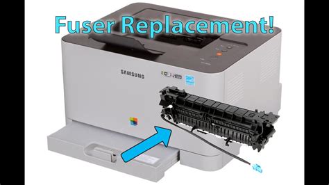 How To Replace The Fuser Unit • Samsung Clp 360 Clp 365w C410w C430w