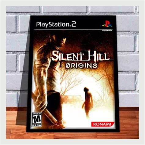 Quadro Decorativo Gamer Capa A Silent Hill Origins Ps Parcelamento