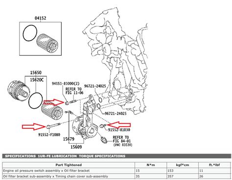 Engine Oil Filter Adapter Torque Spec Clublexus Lexus Forum