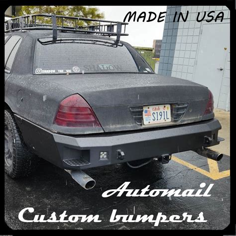 Off-Road Rear bumper For Crown Vic 03-2011 – AMI CUSTOM BUMPERS