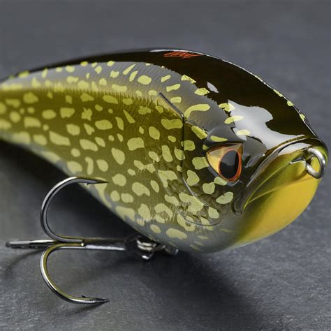 Pike Plug Bait Jerkbait Wxm Jrk S Green Yellow White