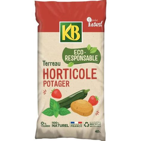 Kb Terreau Horticole Potager Uab L Cdiscount Jardin