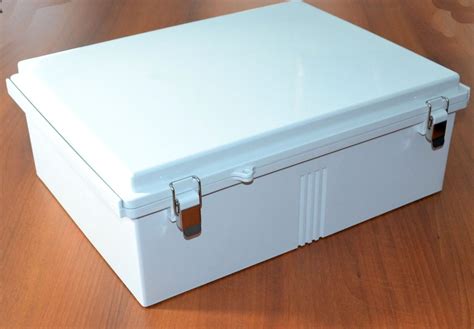 Fiberglass Box With Stainless Steel Latch Ptq 11073 Bud Industries