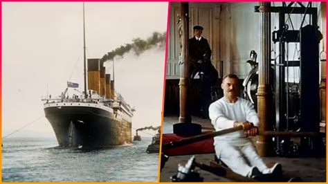 Incredible New Photographs Show The Doomed Ship Titanic In Colour For