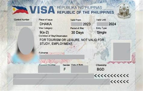 Philippines Tourist Visa Requirements And Application Process Visa