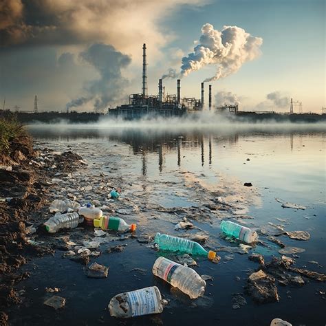 Foto de la contaminación del medio ambiente | Imagen Premium generada con IA