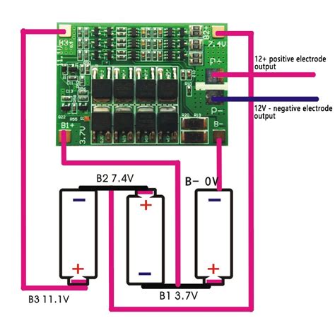 BMS 3S 40A Balancer PCM 18650 Lithium Battery Protection Board 3S BMS