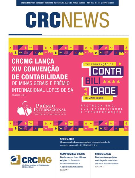 JORNAL DO CRCMG - Conselho Regional de Contabilidade de Minas Gerais