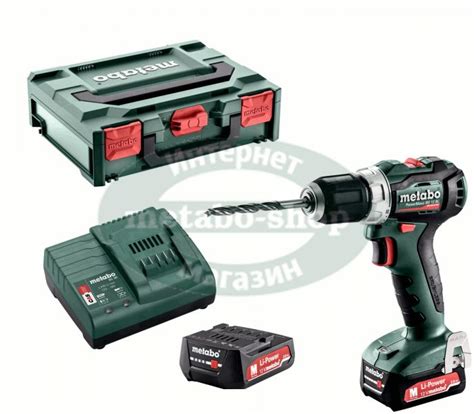 Аккумуляторный шуруповерт Metabo PowerMaxx BS 12 BL - Купить шуруповерт ...