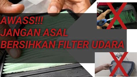 Cara Mengganti Filter Udara Supra GTR 150 YouTube