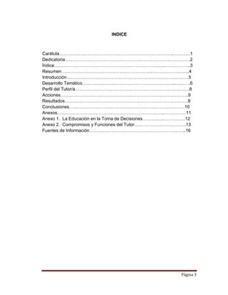 La Acci N Tutorial Como Eje Fundamental En La Formaci N Acad Mico