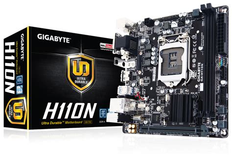 GA-H110N (Rev. 1.0) - Преимущества | Материнские платы GIGABYTE