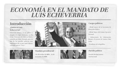 Descubrir 95 Imagen Modelo Economico De Luis Echeverria Abzlocal Mx