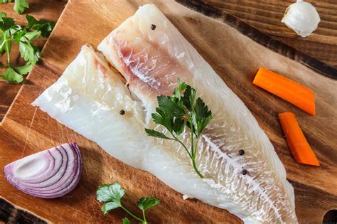 Alaskan Cod Fillet - Stock Photos | Motion Array