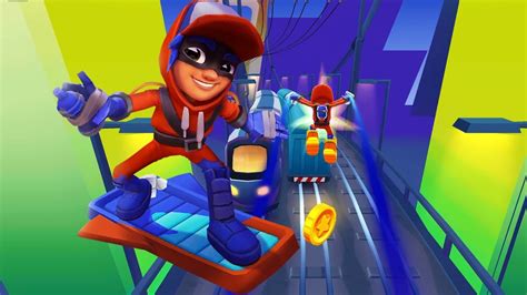 Subway Surfers Theo Yêu Cầu Super Runner Jake Và Ván Trượt Super