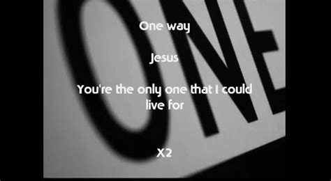 One Way Jesus Hillsong Music Video With Lyrics Christian Music Videos