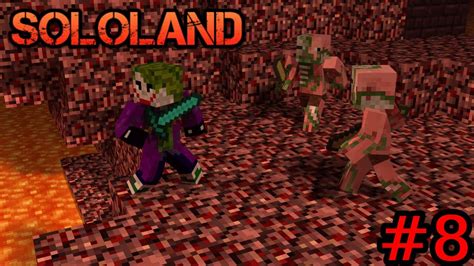 Muero Por Primera Vez En El Nether Y Pasa Esto Sololand Youtube