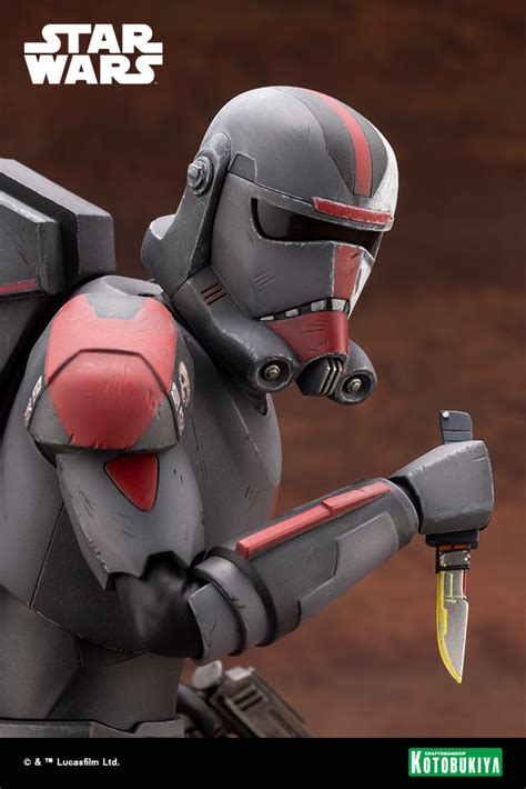 Star Wars The Bad Batch Hunter Artfx Statue By Kotobukiya The