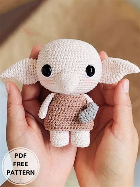 Crochet Harry Potter Dobby Amigurumi Pdf Free Pattern Crochet