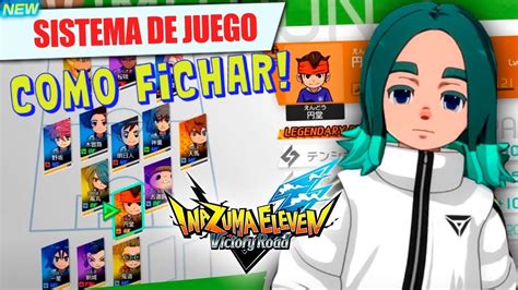 Como Fichar Jugadores Inazuma Eleven Victory Road YouTube