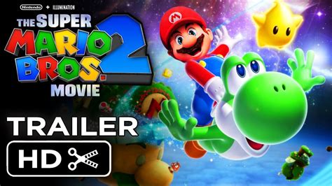 The Super Mario Bros Movie 2 2024 Teaser Trailer Announcement