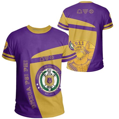 Fraternity Tshirt – Omega Psi Phi Big Logo Tee Iconic Style – KreamShirt