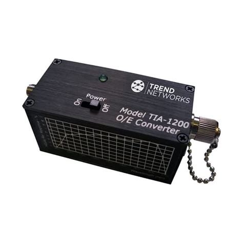 TREND Networks TIA-1200-FCA InGaAs O/E Converter, FC/APC FO Interface