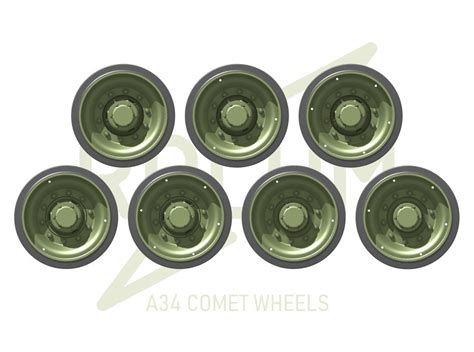 Rochm A34 Comet Wheels Armorama Armorama KitMaker Network