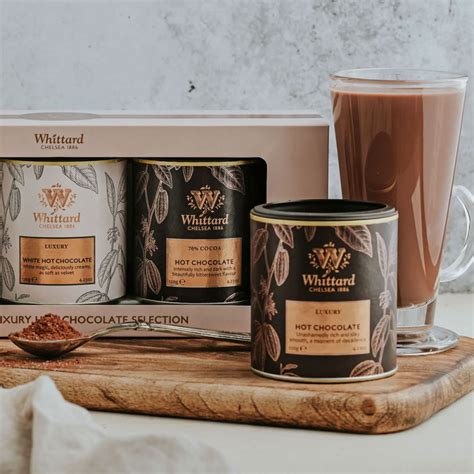 Hot Chocolate Set Whittard Of Chelsea Luxury 360 G Coffee Friend