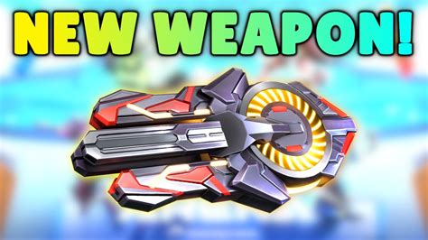 NEW WEAPON DISC LAUNCHER Mech Arena Robot Showdown YouTube