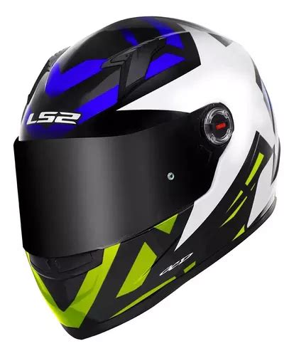 Capacete Ls2 Ff358 Classic Starwar Azul Lançamento Parcelamento sem