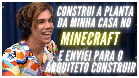 Fiz A Planta Da Minha Casa De Verdade No Minecraft Mr Poladoful YouTube