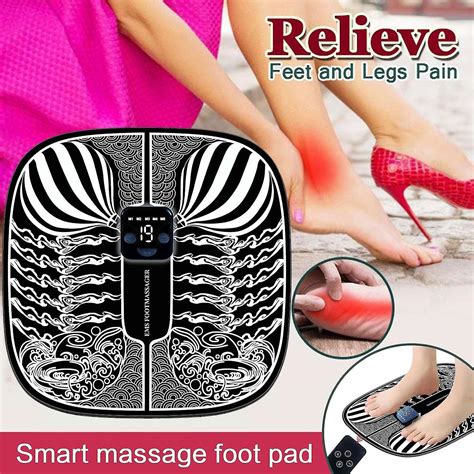 Electric Ems Foot Massage Mat Physiotherapy Muscle Acupuncture Pad Massage Cushion Leg Shaping